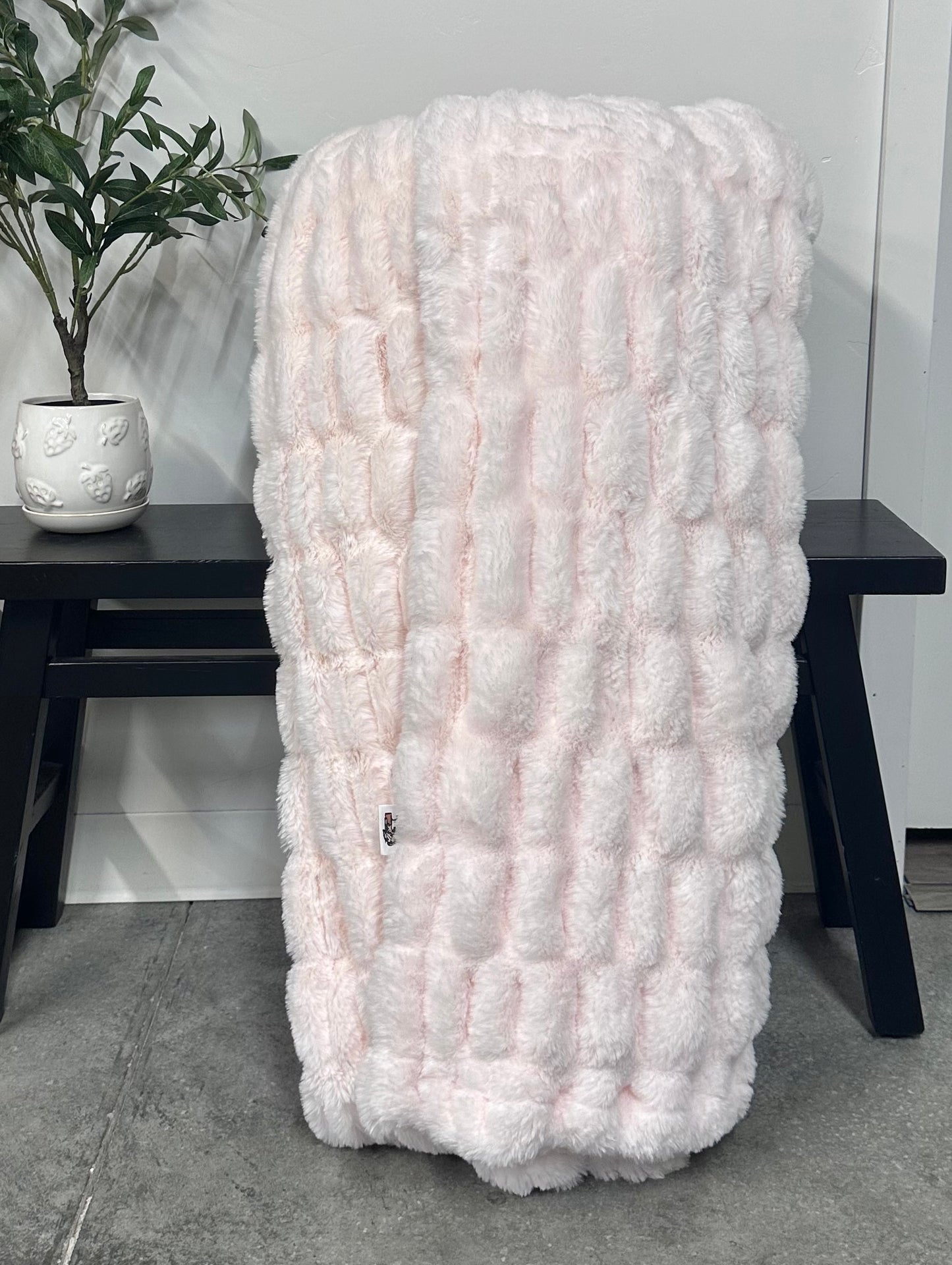 Tutu Pink Milan Throw Blanket *READY TO SHIP*