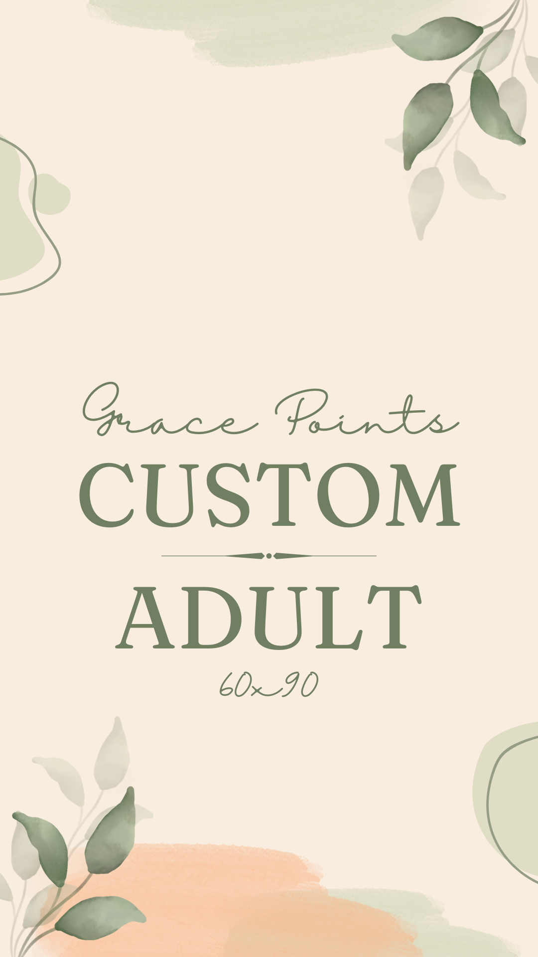 GRACE POINTS ANY ADULT BLANKET ON THE SITE