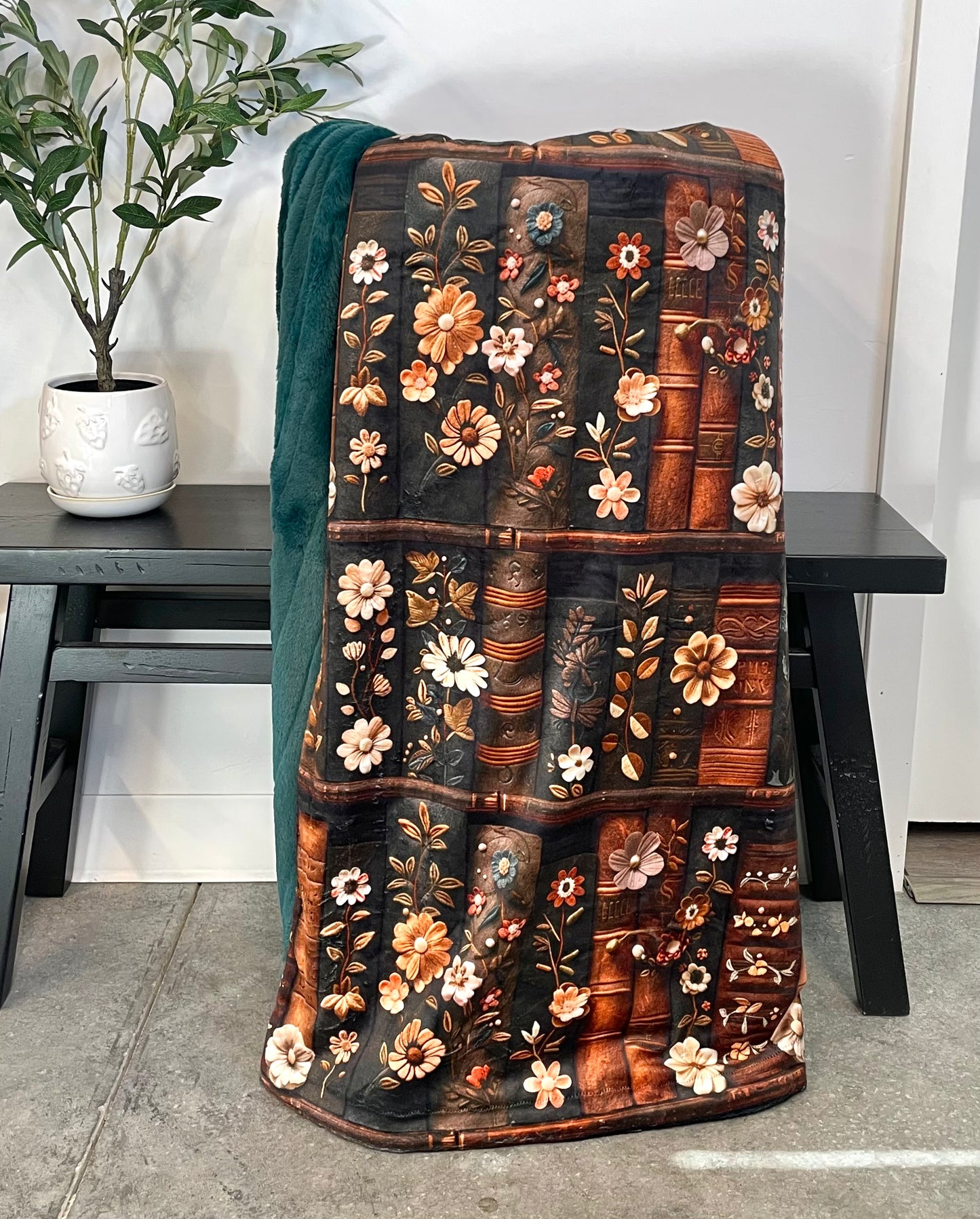 Neutral Floral Books Adult *RTS*