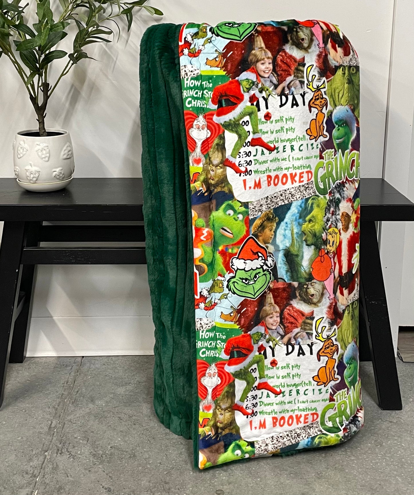 I'm Booked Throw *RTS*