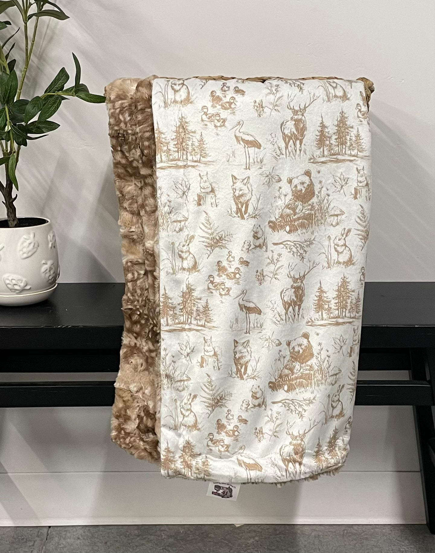 Woodland Toile Snuggler *RTS*