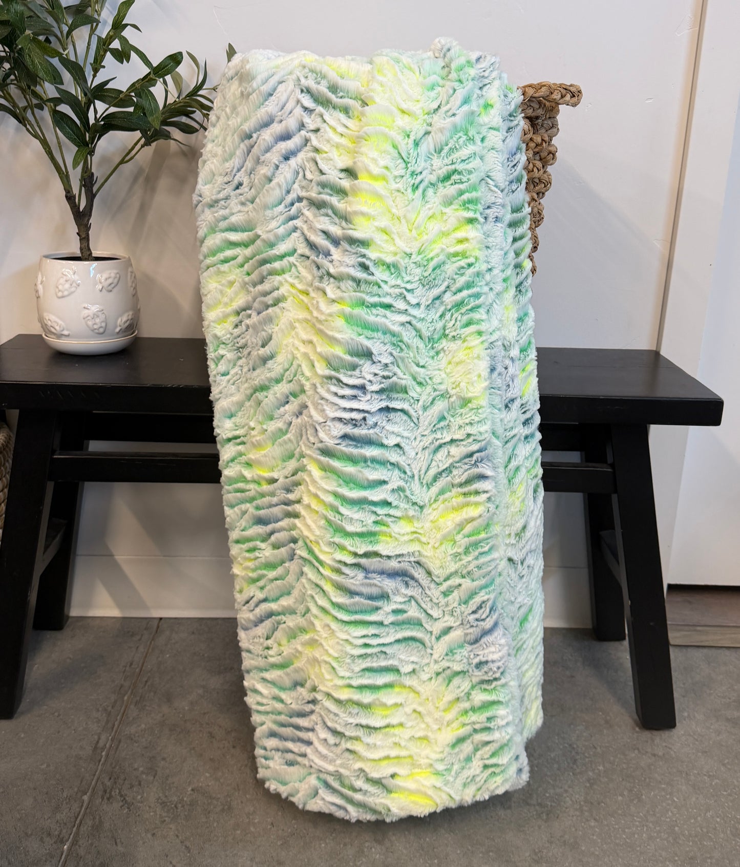Parakeet Prism Adult Blanket *READY TO SHIP*