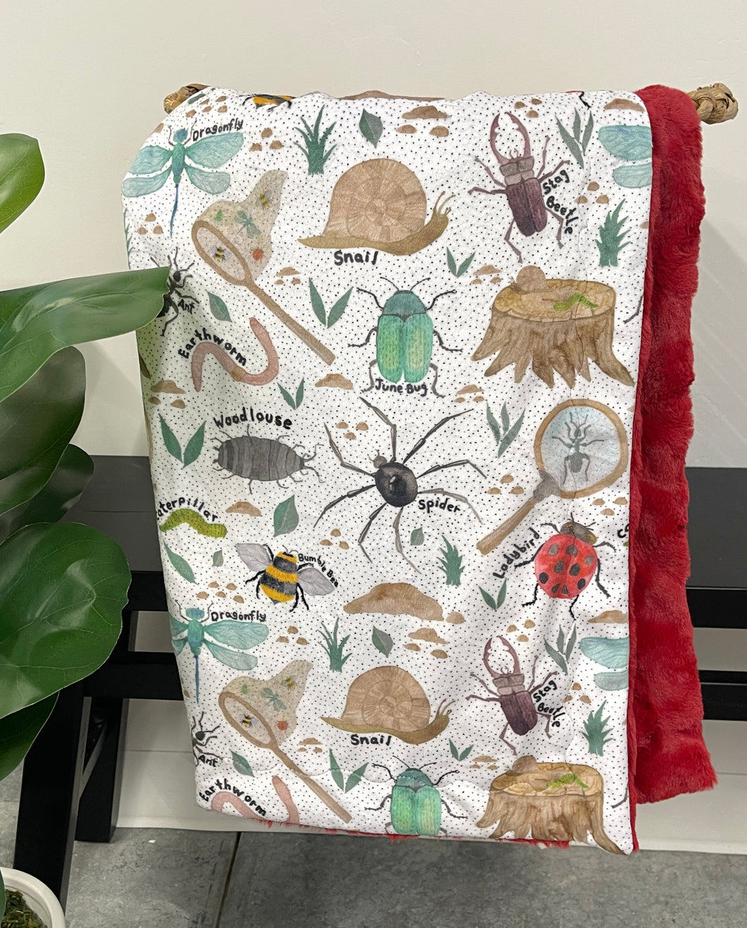 Bugs Snuggler Blanket *READY TO SHIP*