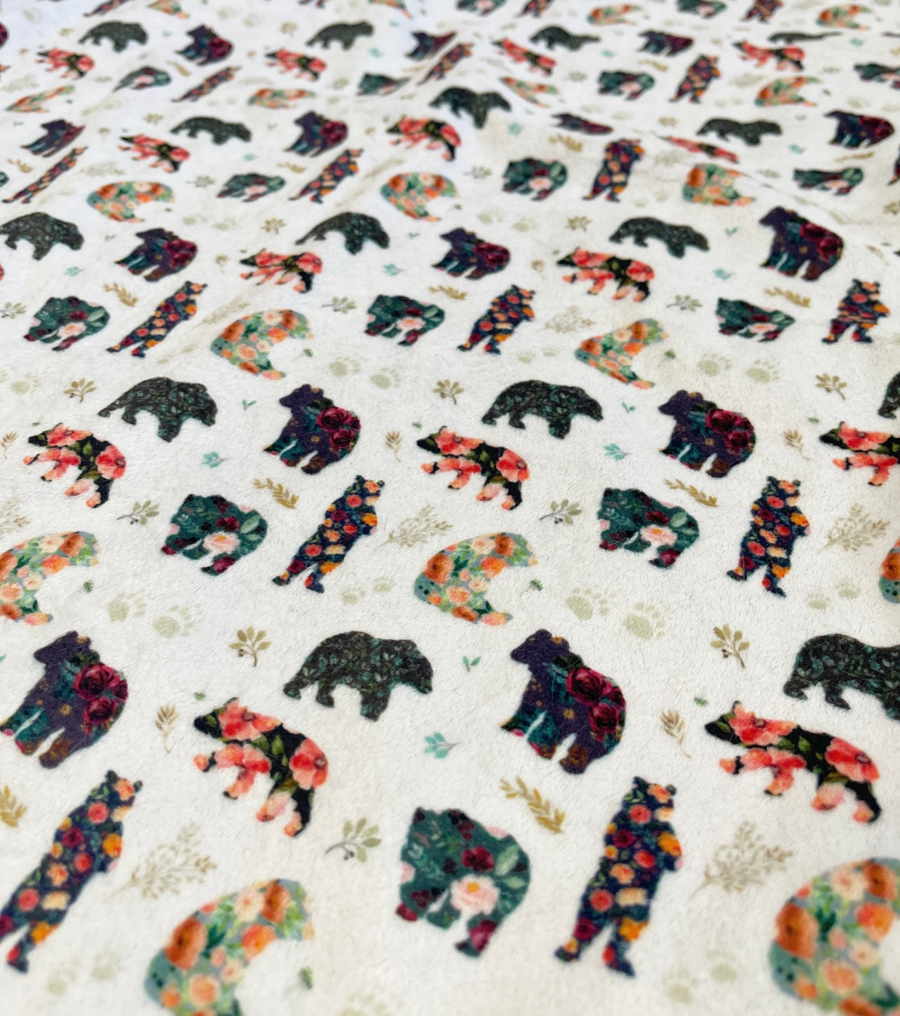 Floral Bear Blanket *PREORDER*