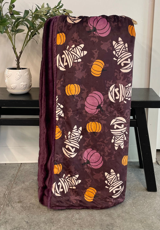 GRACE POINTS This or That HALLOWEEN Throw Blanket