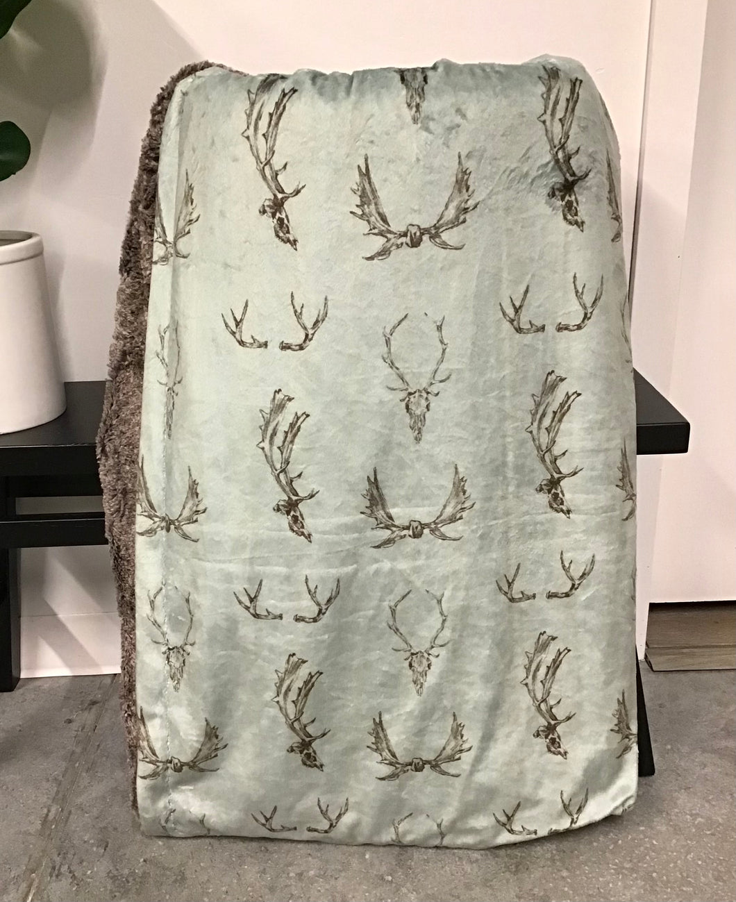 Antlers Throw Blanket *READY TO SHIP*