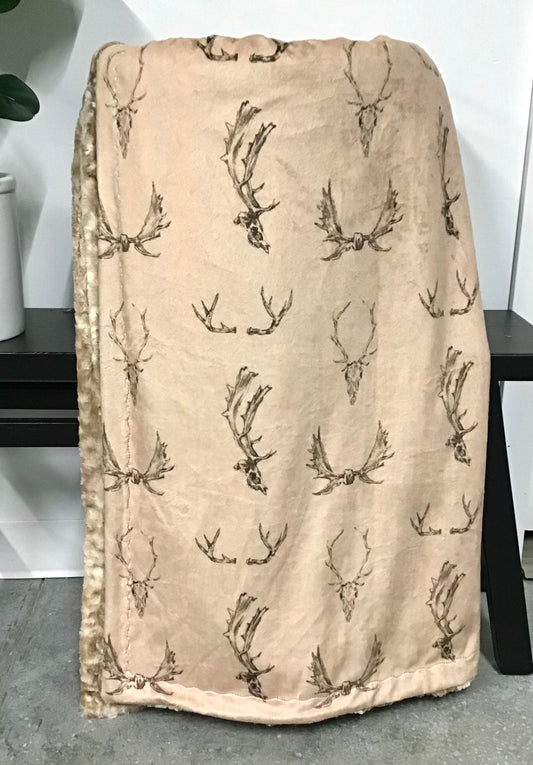 Nude Antlers Throw *RTS*