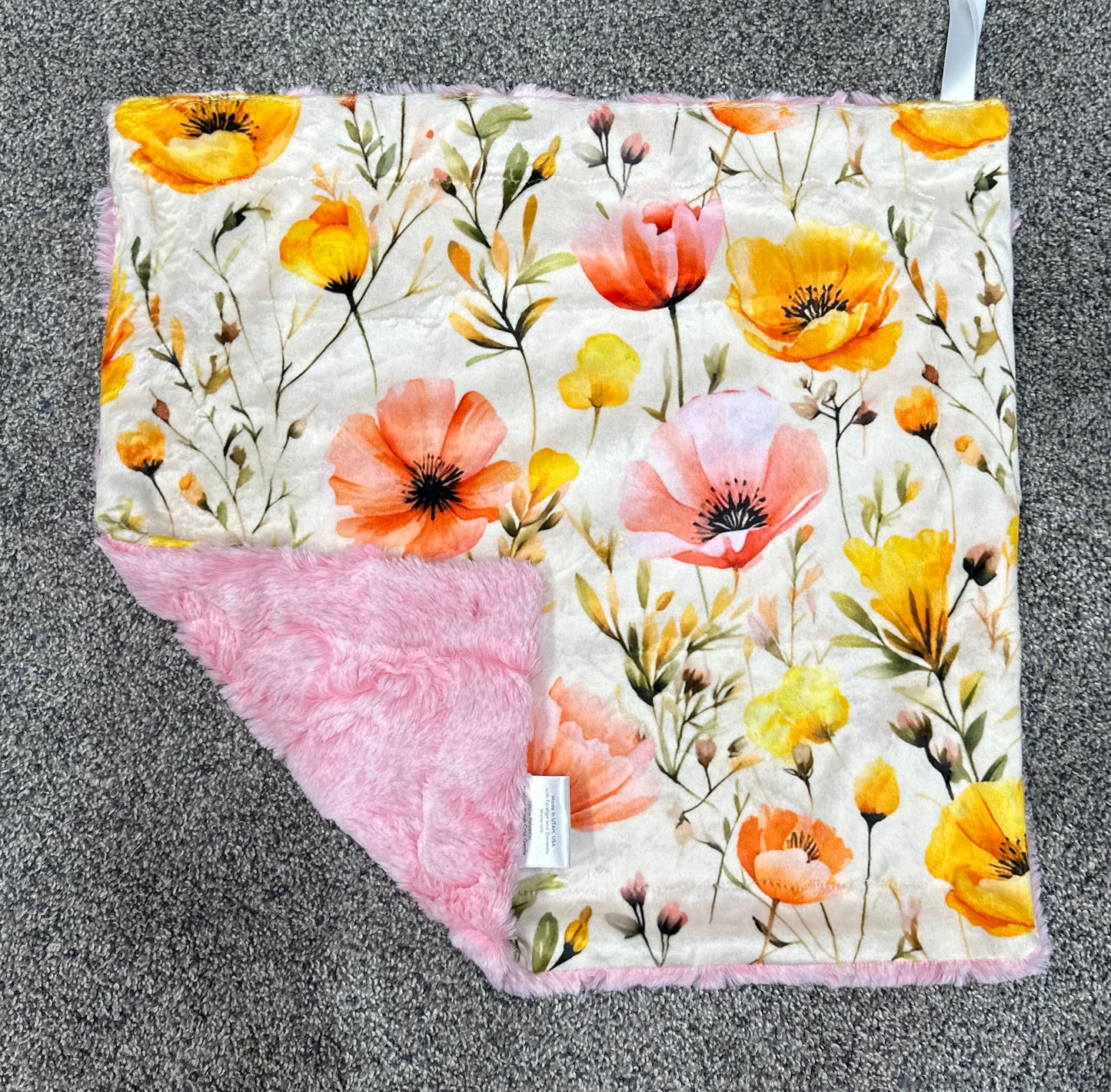 Watercolor Floral Lovey *RTS*