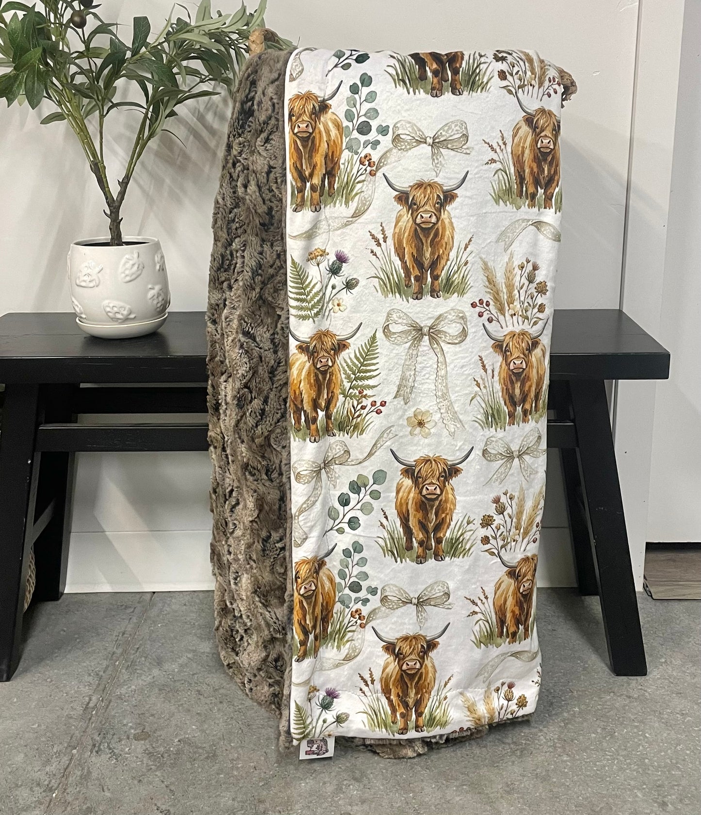 Highland Cow Throw *RTS*