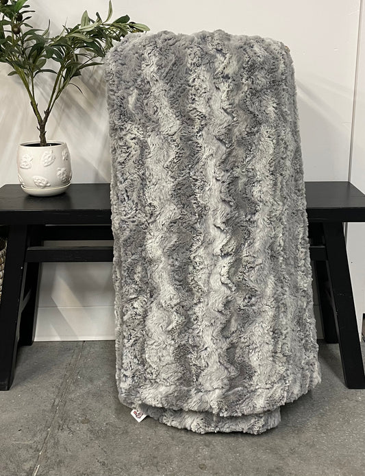 Silver Linings Wild Rabbit Adult Blanket *READY TO SHIP*