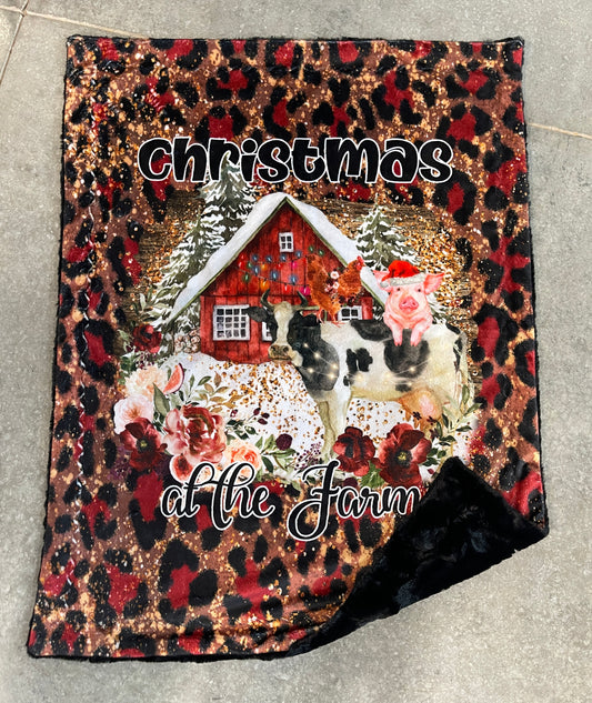 Christmas on the Farm Snuggler *RTS*