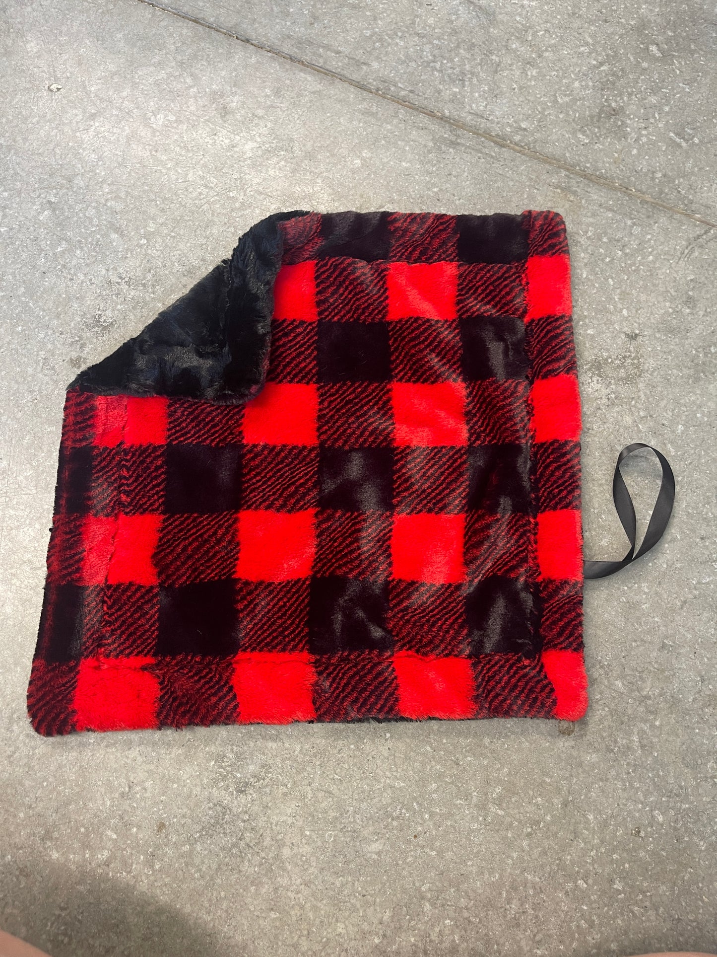 Buffalo Check Scarlet/Black Lovey *RTS*