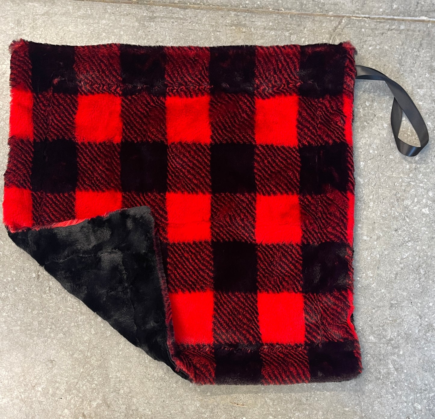 Buffalo Check Scarlet/Black Lovey *RTS*