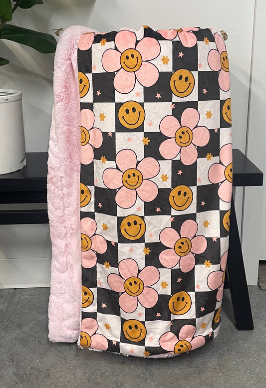 **PREORDER**  Smiley Face Blanket