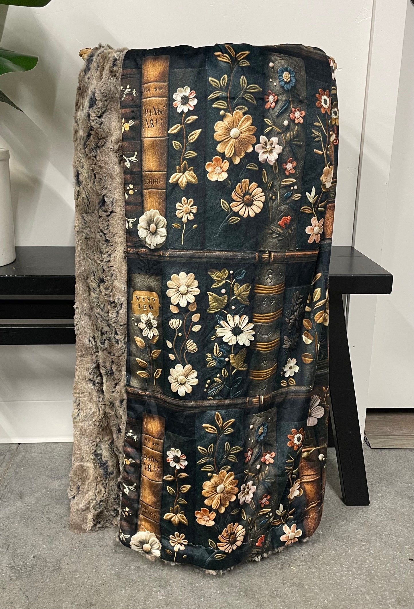 Neutral Floral Books Adult *RTS*