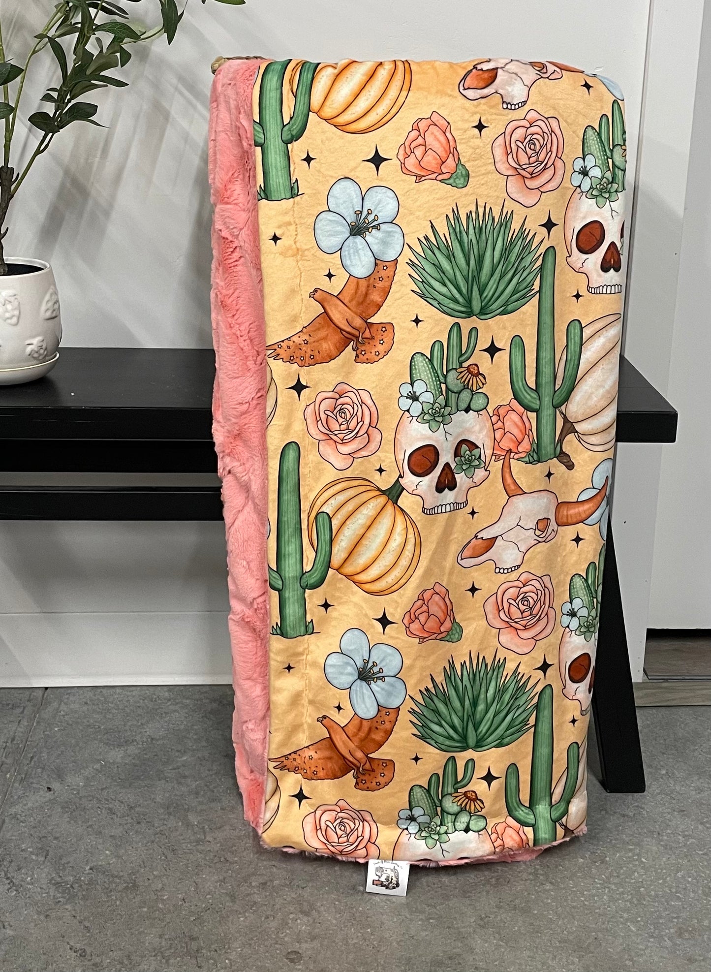 Cactus & Skulls Throw *RTS*
