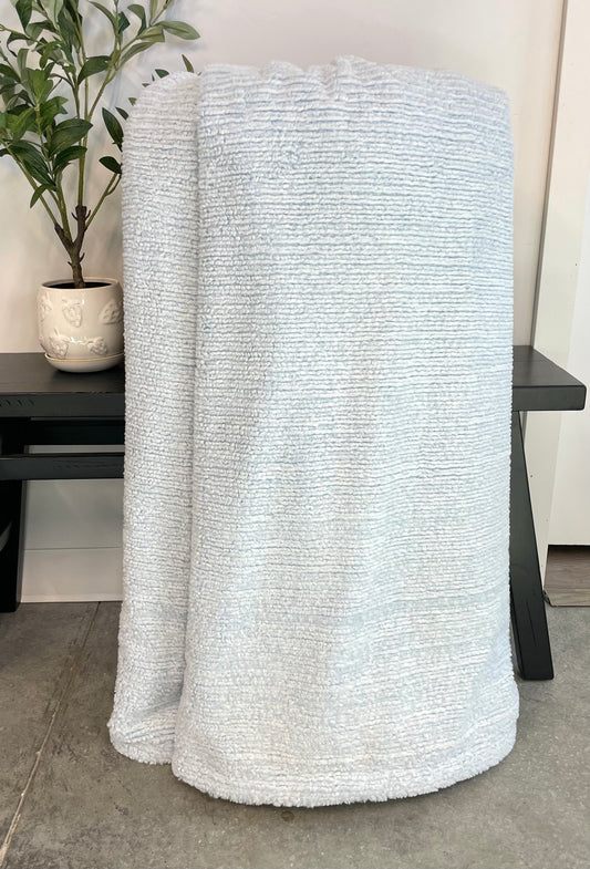 Blue Weave Throw *RTS*