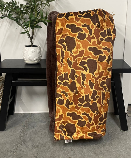 **PREORDER** Duck Camo Blanket