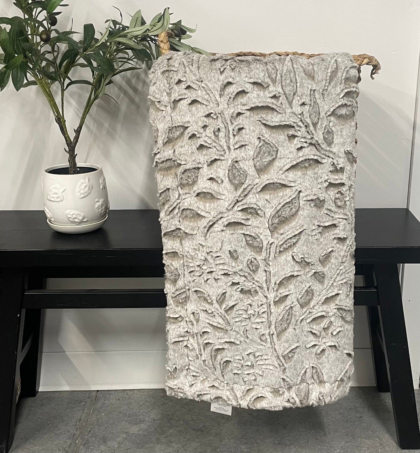 Simply Taupe Heathered Poppy Snuggler *RTS*