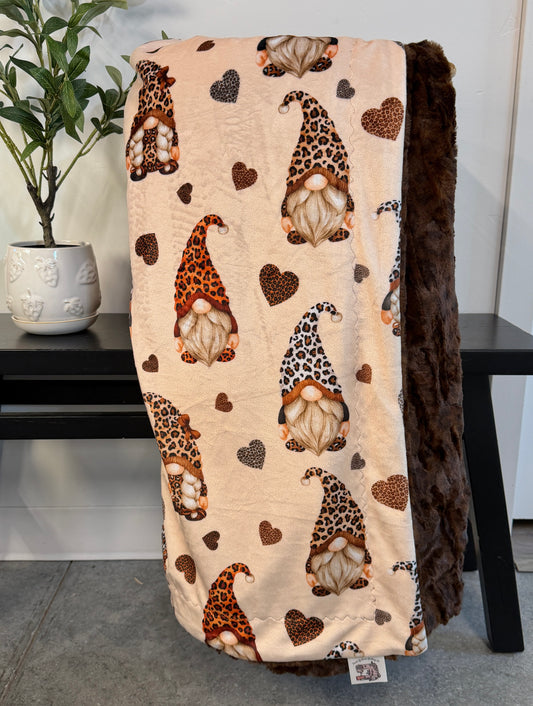 Cheetah Gnomes Throw *RTS*