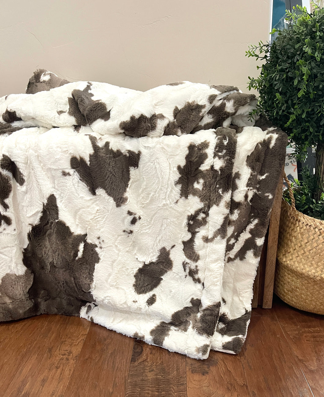 Brownie Calf Adult Blanket *READY TO SHIP*