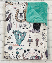 Load image into Gallery viewer, Boho Cowgirl Blanket *PREORDER*
