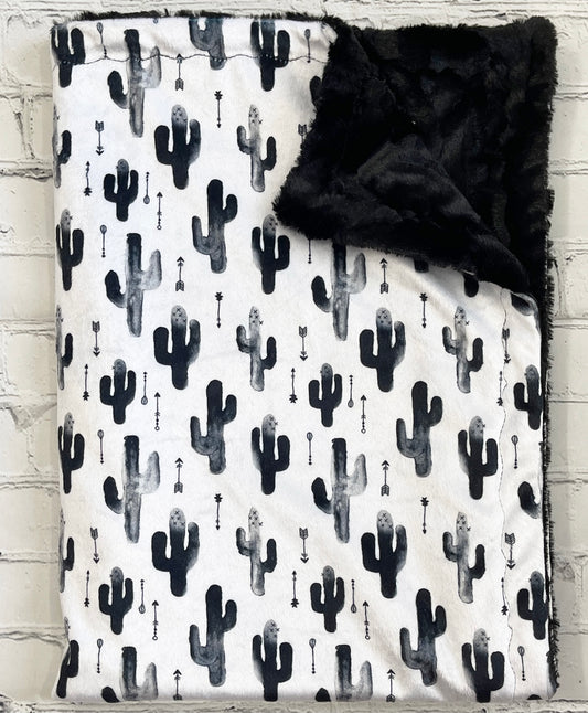 Black Cactus Blanket *PREORDER*