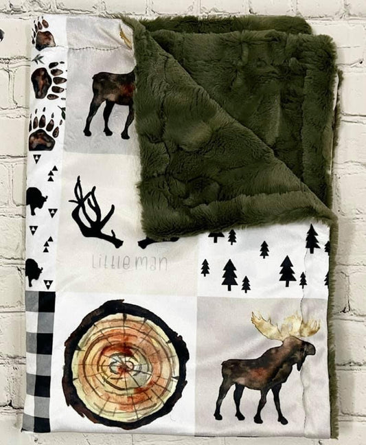 Little Man Minky Blanket *PREORDER*